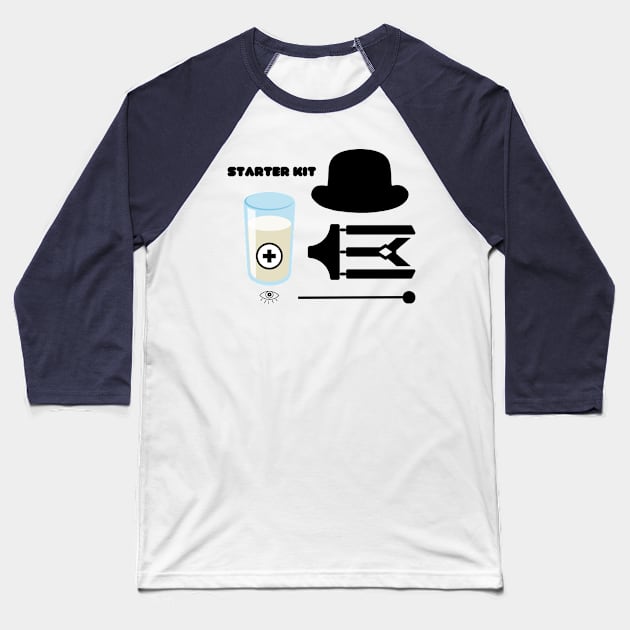 Milk+ Starter kit Baseball T-Shirt by SimoneSpagnuolo